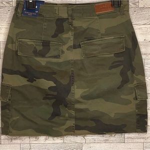 Hollister Camo Mini Skirt